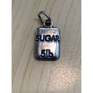 925 Sugar Sterling Silver Jewelry Charm